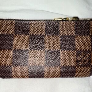 SOLD Louis Vuitton Damier Ebene Key Pouch